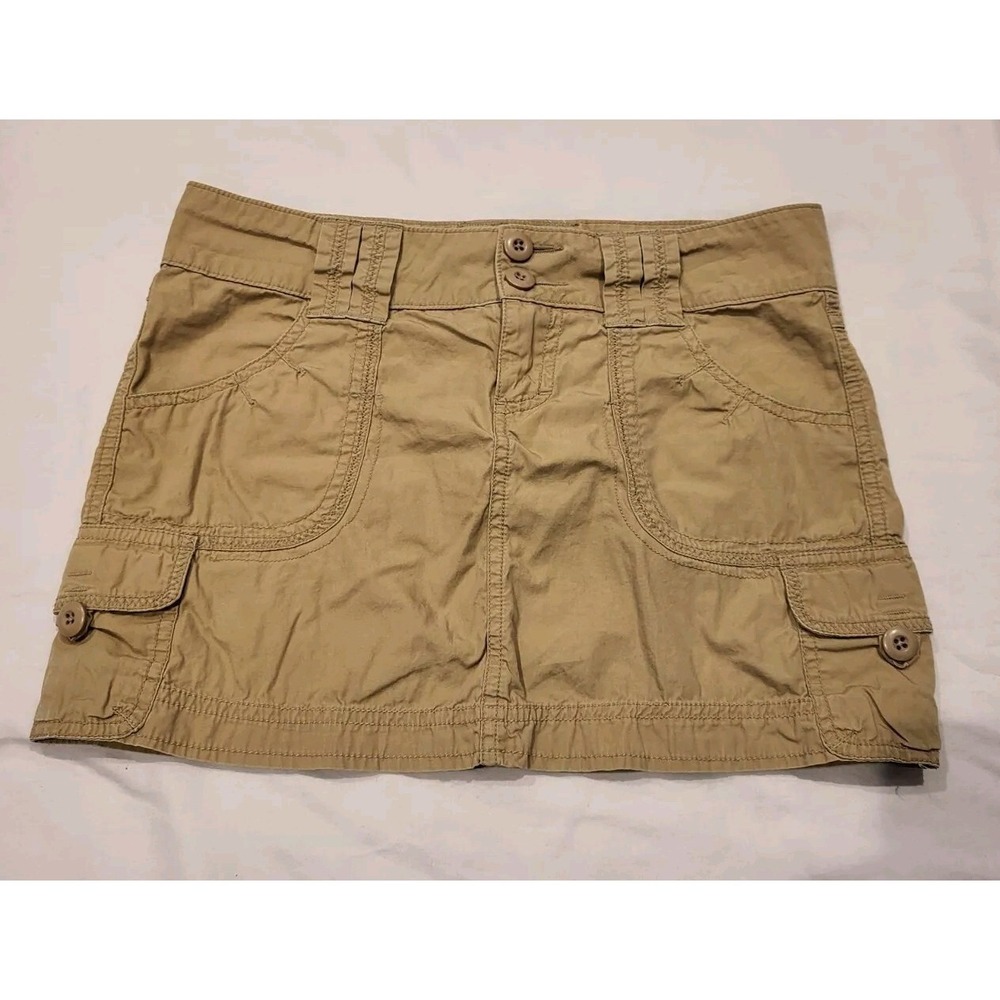 SO Girls Modern khaki skirt, 100% Cotton size 3‎